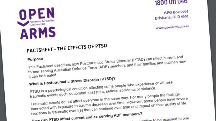 Factsheet PTSD