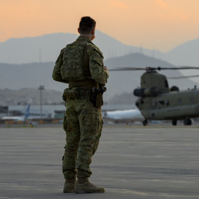 Soldier in Afghanistan